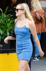 AVA PHILLIPPE Out and About in New York 08/15/2023