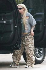 AVRIL LAVIGNE Leaves Soho House in Malibu 08/15/2023