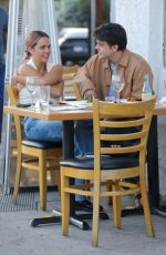 BAILEE MADISON and Singer Blake Out Kissing at Kabosu in Toluca Lake 08/09/2023