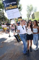 BAILEE MADISON at Sag-aftra Strike in Burbank 08/22/2023