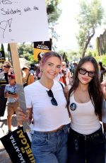 BAILEE MADISON at Sag-aftra Strike in Burbank 08/22/2023