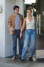 BAILEE MADISON Out for Dinner in Los Angeles 08/09/2023