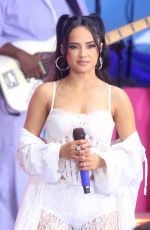 BECKY G at Citi Summer Concert Series for Today Show in New York 08/25/2023