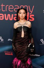 BELLA POARCH at 2023 Streamy Awards in Los Angeles 08/27/2023