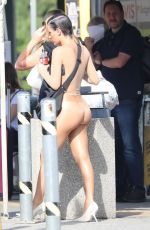 BIANCA CENSORI and Kanye West Out on Holiday in Italy 08/202/2023 