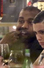 BIANCA CENSORI and Kanye West Out on Holiday in Italy 08/202/2023 