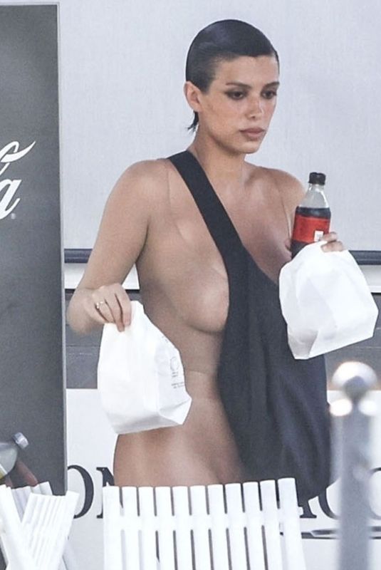 BIANCA CENSORI and Kanye West Out on Holiday in Italy 08/202/2023 