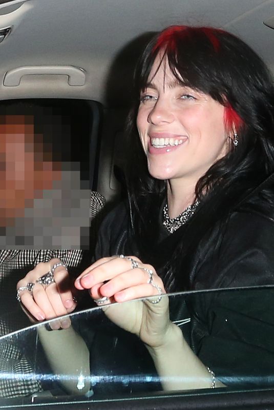 BILLIE EILISH Leaves Her Secret Gig in London 08/29/2023
