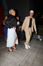 BILLIE LEE and Tom Sandoval Leaves Ziggy Hotel in Los Angeles 08/03/2023
