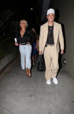 BILLIE LEE and Tom Sandoval Leaves Ziggy Hotel in Los Angeles 08/03/2023