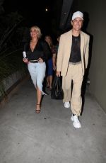 BILLIE LEE and Tom Sandoval Leaves Ziggy Hotel in Los Angeles 08/03/2023