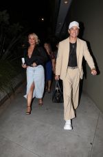 BILLIE LEE and Tom Sandoval Leaves Ziggy Hotel in Los Angeles 08/03/2023