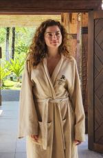 BLANCA BLANCO at a Spa in Bora Bora 08/25/2023