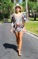 BLANCA BLANCO Out at St Regis Resort in Bora Bora 08/21/2023