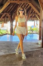 BLANCA BLANCO Out in Vacation in Bora Bora 08/18/2023