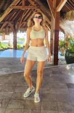 BLANCA BLANCO Out in Vacation in Bora Bora 08/18/2023
