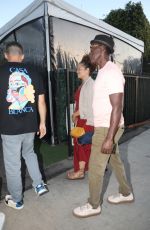 BRIDGID COULTER and Don Cheadle Out for Dinner at Giorgio Baldi in Santa Monica 08/29/2023