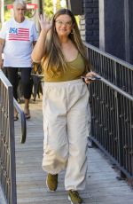 BRITTANY CATWRIGHT Arrives at Jax
