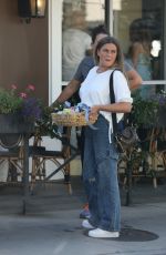 BRITTANY CATWRIGHT Filming at Sweet Butter Kitchen in Sherman Oaks 08/10/2023