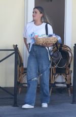 BRITTANY CATWRIGHT Filming at Sweet Butter Kitchen in Sherman Oaks 08/10/2023
