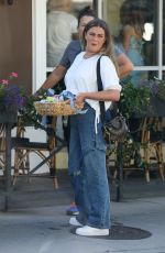 BRITTANY CATWRIGHT Filming at Sweet Butter Kitchen in Sherman Oaks 08/10/2023