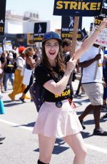 BRITTANY CURRAN at SAG Strike at Universal Studios in Hollywood 08/04/2023
