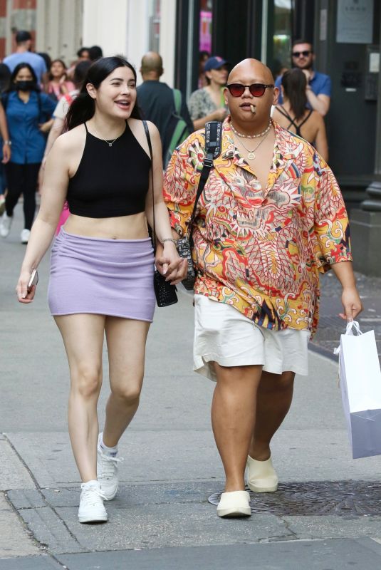BROOKE REYNA and Jacob Batalon Out in New York 08/21/2023