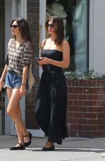 CAMILA MORRONE and PHOEBE TONKIN Out for Ice-coffee in New York 08/11/2023