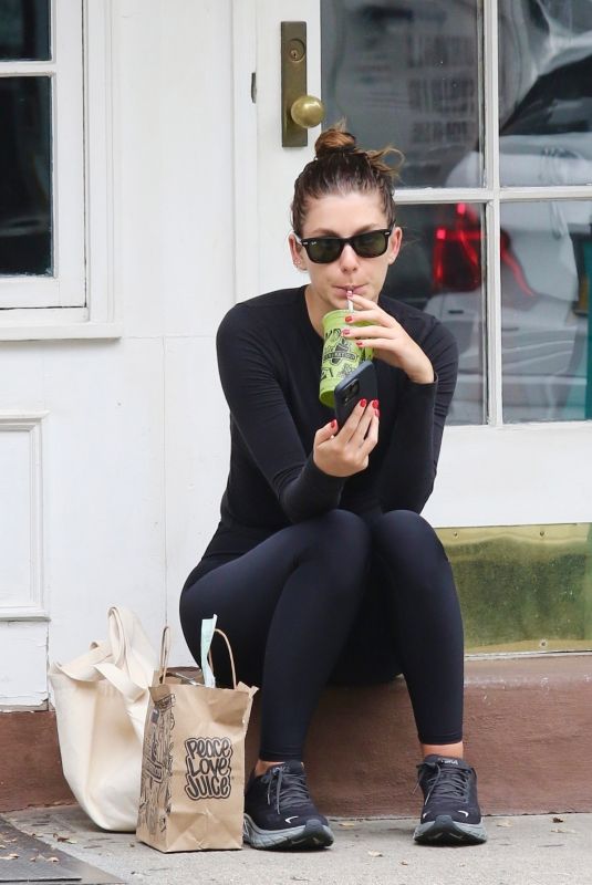 CAMILA MORRONE Out and About in Manhattan 08/15/2023