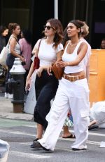 CAMILA MORRONE Out with Friends in New York 08/19/2023