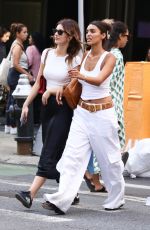 CAMILA MORRONE Out with Friends in New York 08/19/2023