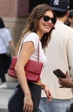 CAMILA MORRONE Out with Friends in New York 08/19/2023