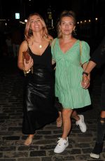 CANDICE BROWN Arrives at Groucho Club in London 08/09/2023