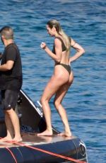 CANDICE SWANEPOEL in Bikini on Vacatio in Mykonos 08/21/2023