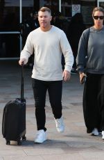 CANDICE WARNER Arrives at Sydney International Airport 08/22/2023