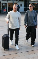 CANDICE WARNER Arrives at Sydney International Airport 08/22/2023