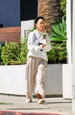 CARA SANTANA at Cha Cha Matcha in Los Angeles 08/14/2023