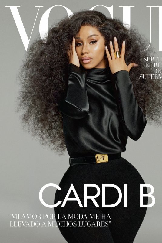 CARDI B for Vogue Magazine, Mexico September 2023