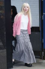 CARLY RAE JEPSEN Leaves Good Morning America in New York 08/10/2023