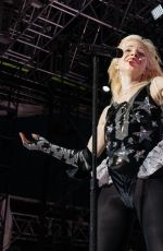 CARLY RAE JEPSEN Performs at Pier 17 Rooftop in New York 08/07/2023