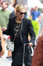 CATE BLANCHETT Out and About in New York 08/26/2023