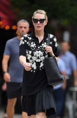 CATE BLANCHETT Out and About in New York 08/28/2023