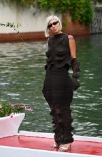 CATERINA MURINO Arrives at Exclsior Hotel in Venice 08/30/2023