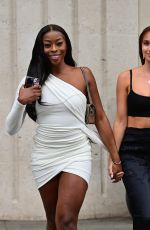 CATHERINE AGBAJE and AMBER WISE at ME Hotel in London 07/31/2023v