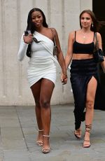 CATHERINE AGBAJE and AMBER WISE at ME Hotel in London 07/31/2023v