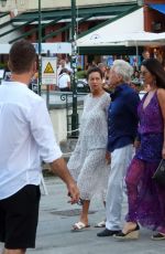 CATHERINE ZETA JONES and Michael Douglas Out in Portofino 07/31/2023