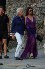 CATHERINE ZETA JONES and Michael Douglas Out in Portofino 07/31/2023