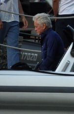 CATHERINE ZETA JONES and Michael Douglas Out in Portofino 07/31/2023
