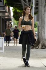 CAYLEE COWAN Leaves a Gym in Los Angeles 08/13/2023