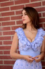 CAYLEE COWAN Shooting Love the Label Campaign in Los Angeles 08/21/2023